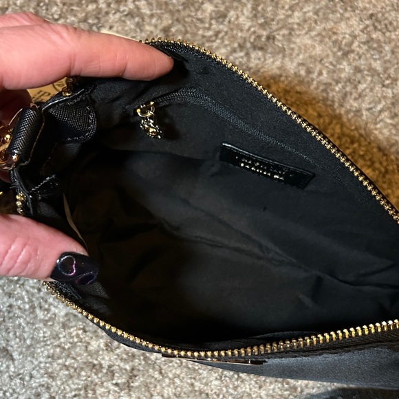 Valentino Black Crossbody Bag with Gold Accents - Picture 6 of 8